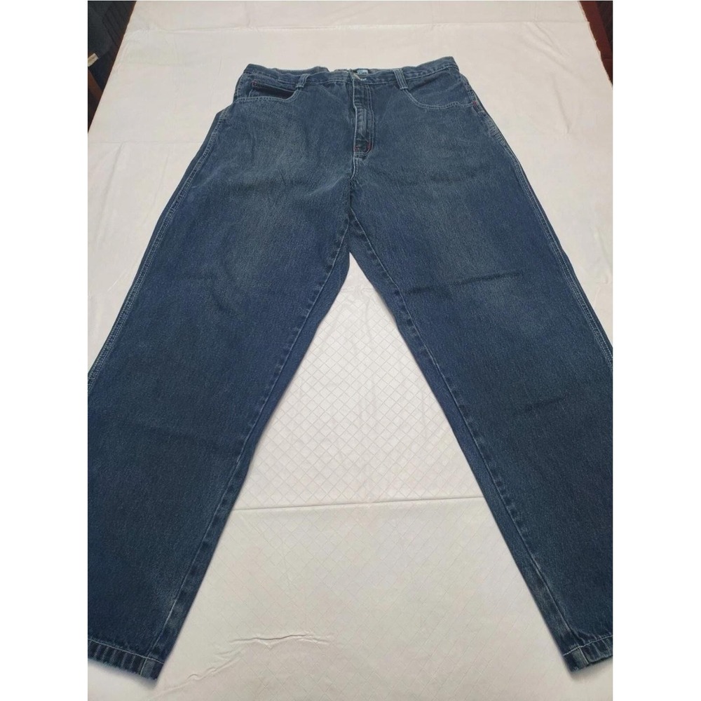 Southpole Jeans Mens 36x31 Blue Denim Straight Leg Relaxed Fit Classic Y2K Style